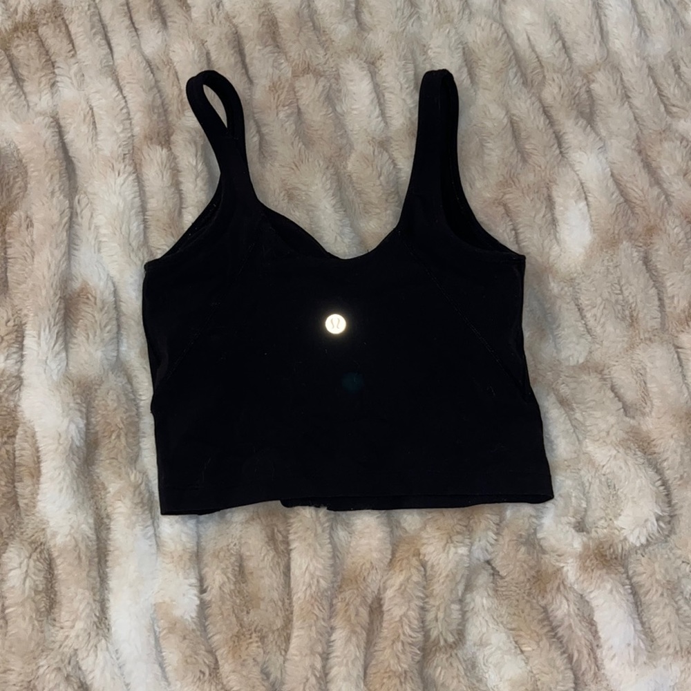Black lululemon align tank